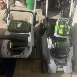 Ego Bundle Snow Blower And Mower 
