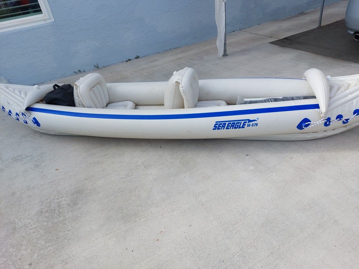 Sea Eagle Se 370 Inflatable Light Weight Kayak