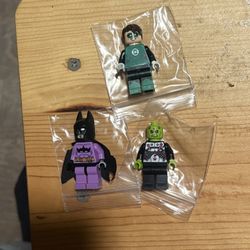 Lego Dc Minifgure Lot (batzarro Green Lantern, Brainiac)