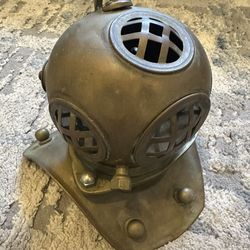 Scuba Diving Helmet Sculpture 8” Size