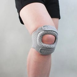 Adjustable Compression Knee Patellar Pad Tendon Support Sleeve Brace, Knee Brace Breathable Knee Compression Sleeve Workout Knee Guard Pads. NEW!