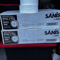 Cintas Sanis 12 Jumbo rolls Case 
