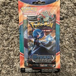 Pokemon TCG XY steam siege & roaring skies with blister pin