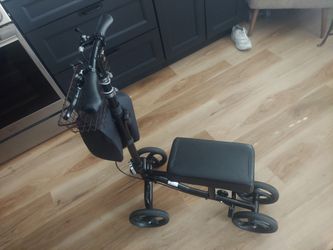 Knee  scooter ,crutches