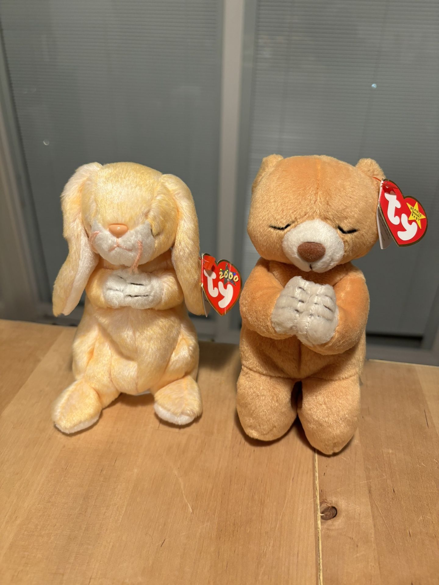 Praying Beanie Babies: Grace & Hope