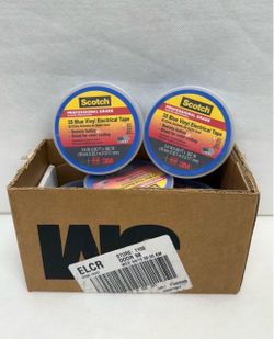 35 Blue Vinyl Electrical Tape (Pack Of 10)