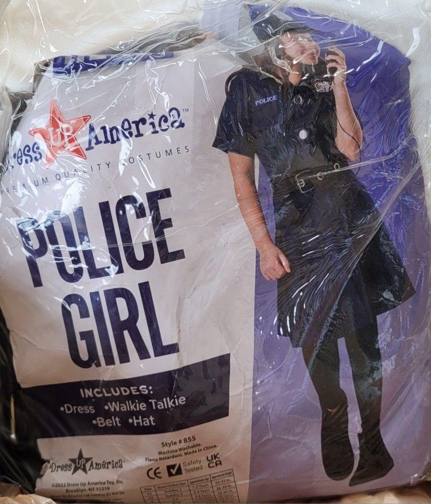 Girls Police Halloween Costume ๐ ๐ฎโโ๏ธ