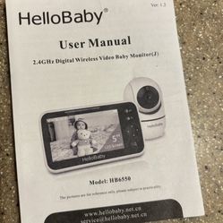 Hello Baby Digital Wireless Monitor 