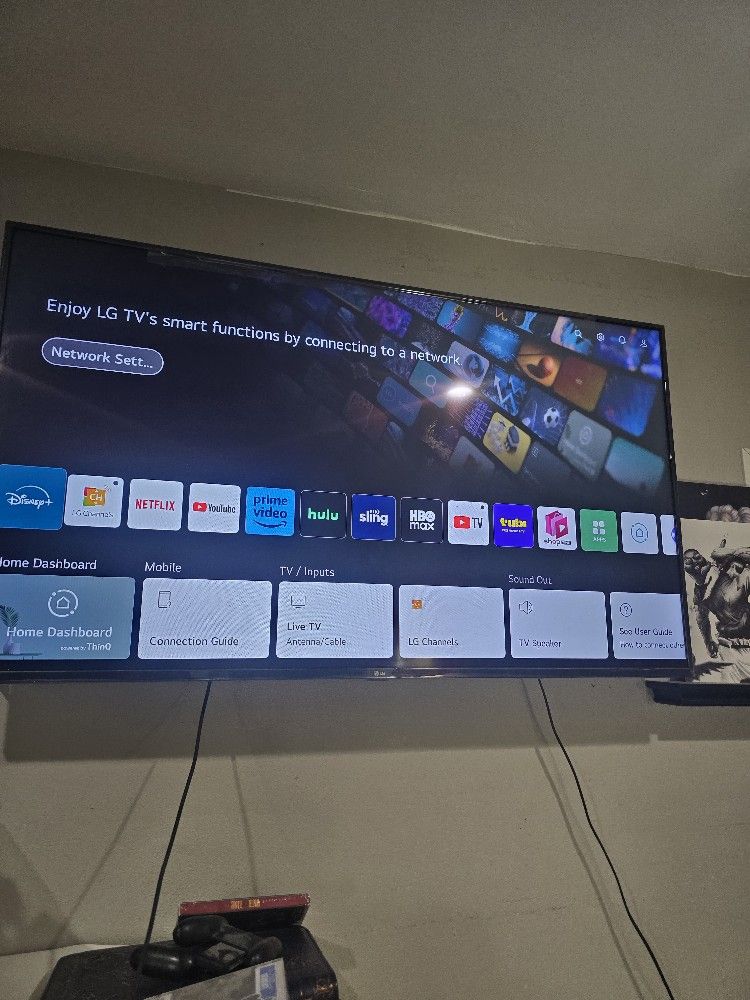 Lg 55 Inch Smart 4k TV 