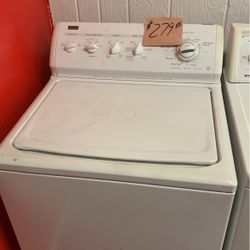 Kenmore Washing Machine Washer White Super .  Warranty  . Delivery Available . 2203 Fowler St. 33901