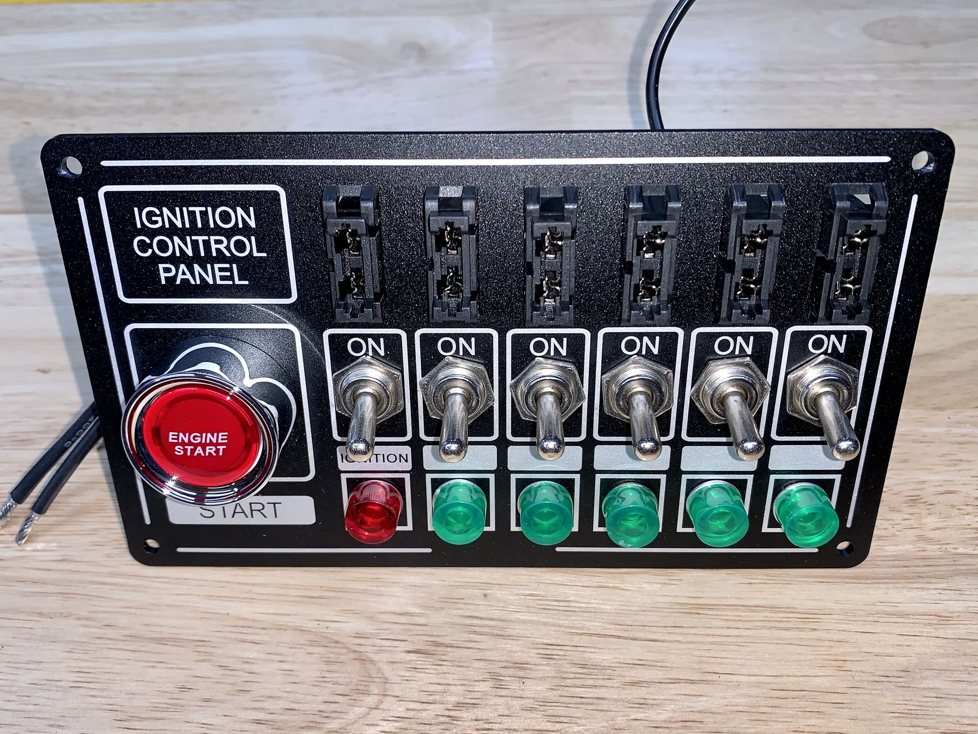 thumbnail image 2 of QuickCar 50-522 Toggle Switch Ignition Panel For IMCA Sportmod Race Cars 2 of 5
