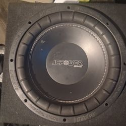 Jc Power 12 Inch 600 Watt Dual 4 Ohm Voice Coils Subwoofer