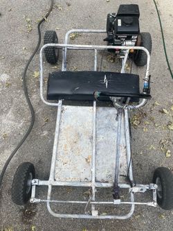 gas-powered go-kart