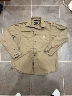 Carhartt Brown Button Down