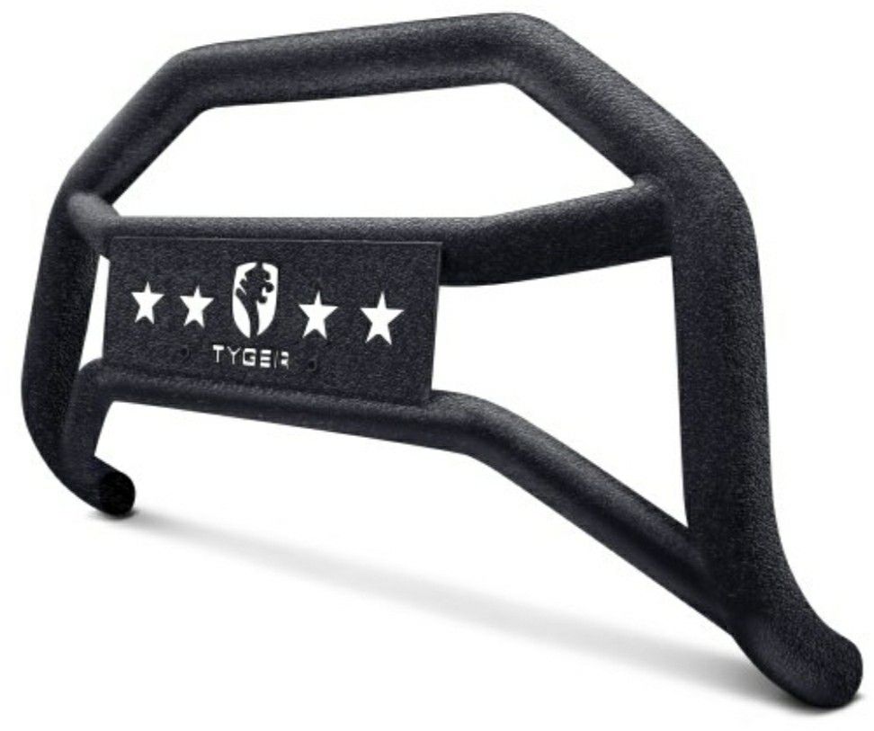 TYGER For 2007-2014 Toyota Fj Cruiser Textured Black Bull Bar Bumper Guard
