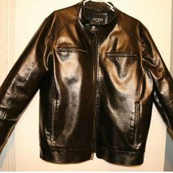 Guess leather jacket 