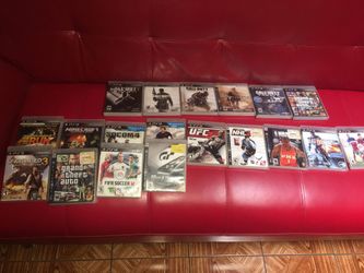 PS3, 2 controllers, 19 games