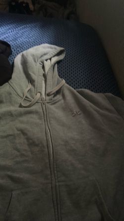 Alo jacket  gray size medium