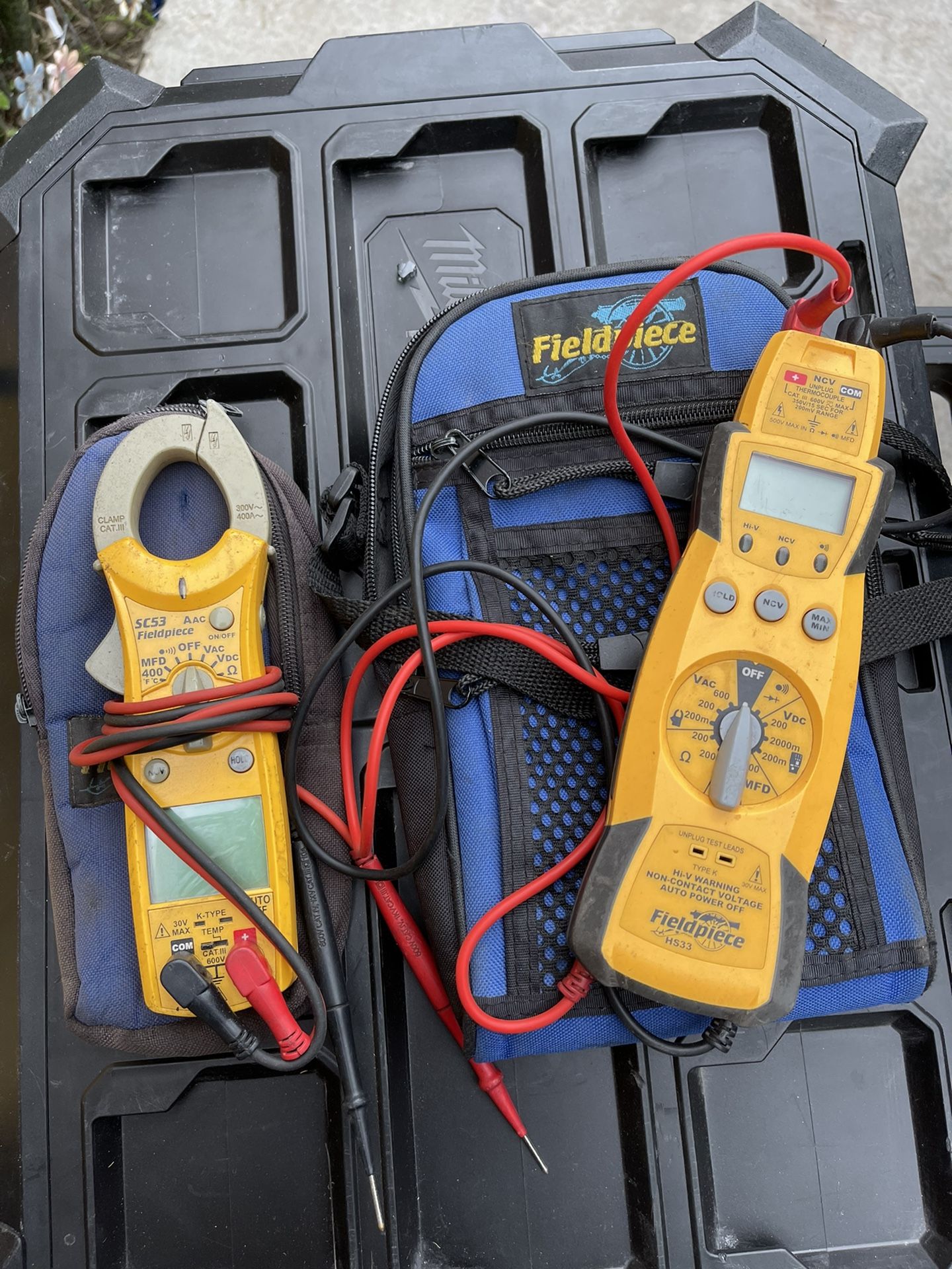 Fieldpiece HS33 Expandable Manual Ranging Multimeter for HVAC/R ✅Fieldpiece SC53 AC Digital Clamp Meter