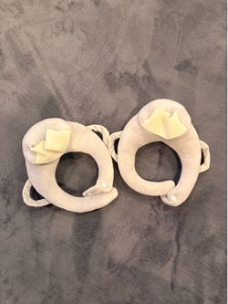 2 Pack Adjustable Baby Bottle Support for Mom, Comfort Feeding Aid (Gray)