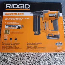 BRAD NAILER 18GA RIDGID 