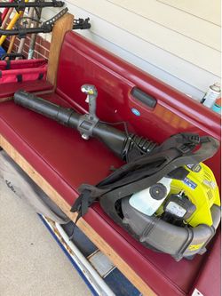 RYOBI backpack gas blower