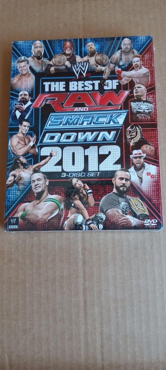 dvd wwe best raw smackdown 2012 brand new 