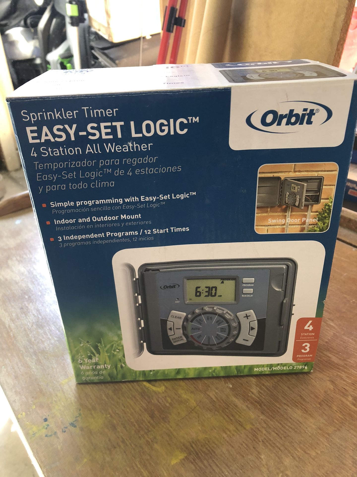 ORBIT easy-set logic sprinkler timer