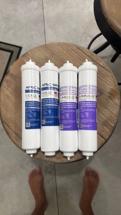 Reverse osmosis water filter replacements