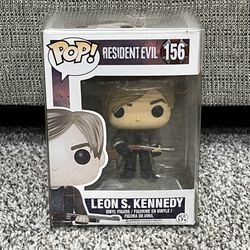 Funko Pop! Leon S. Kennedy #156 Resident Evil Games Vinyl Figure