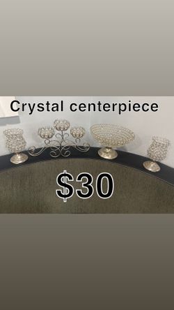 Crystal centerpieces