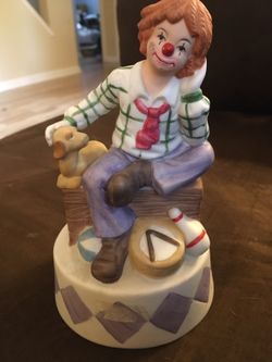 Clown music box