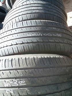 235 60 18 four Michelin tires $20 each