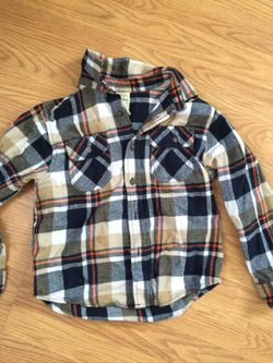 boys flannel shirt sz 8
