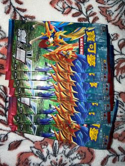 Pokemon Chinese TCG Booster Packs Set A x10