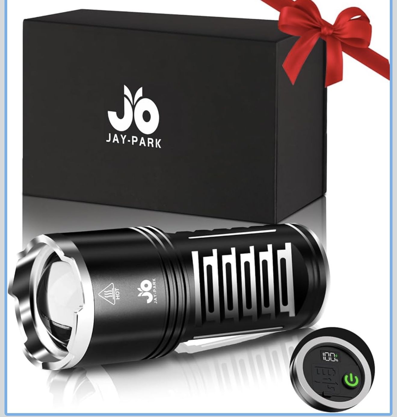 Brand New LED Flashlights High Lumens Rechargeable - 10000 Lumen with 10800mAh Battery