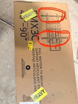 Brand New Heavy-Duty TV Wall Mount (40" - 90") - FREE