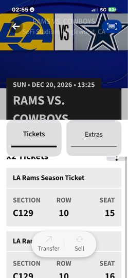 Rams vs Cowboys