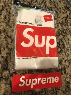 Supreme wife beater/ tank top