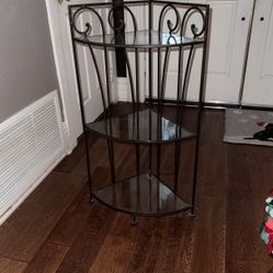 Corner Glass Shelves Furniture