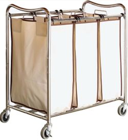 Laundry Sorter Cart (3-Bag)