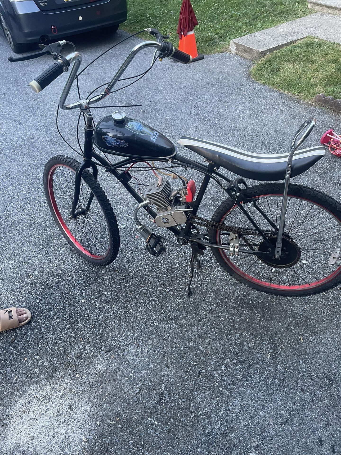 Motor bicycle