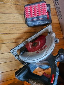 Bosch 18v cordless  saw