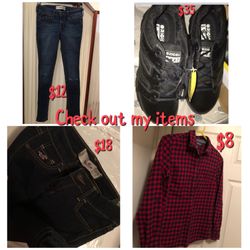 Jeans, shirt, shoes