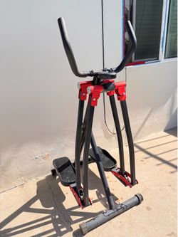 Air Walker Exercise Machine – Foldable Elliptical w/ Display