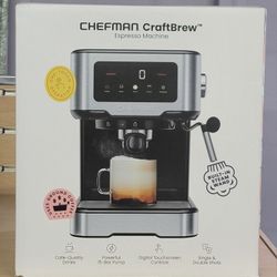 Chefman CraftBrew Espresso Machine 
