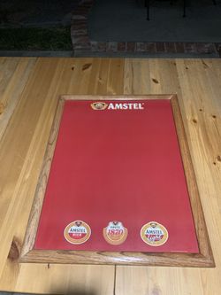Amstel Dry Eraser Frame Board