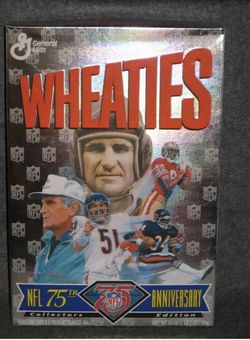 Wheaties Box NFL 75th Anniversay Edition Sealed 