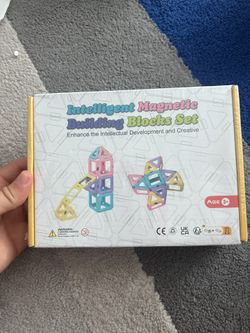intelligent magnetic building block set