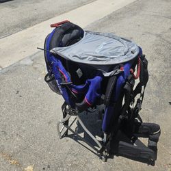 Hiking Baby Backpack With Sunshade Like New 